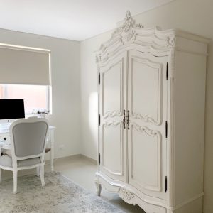 French Provincial Lucien Armoire I Rococo Decor