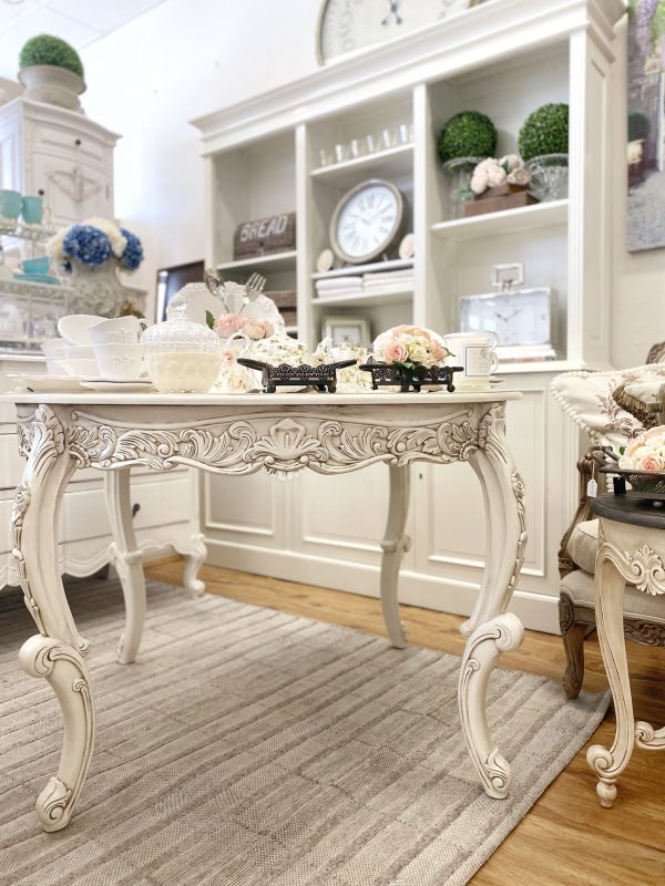 French Provincial I Adalheida French Ornate Dining Table I Rococo