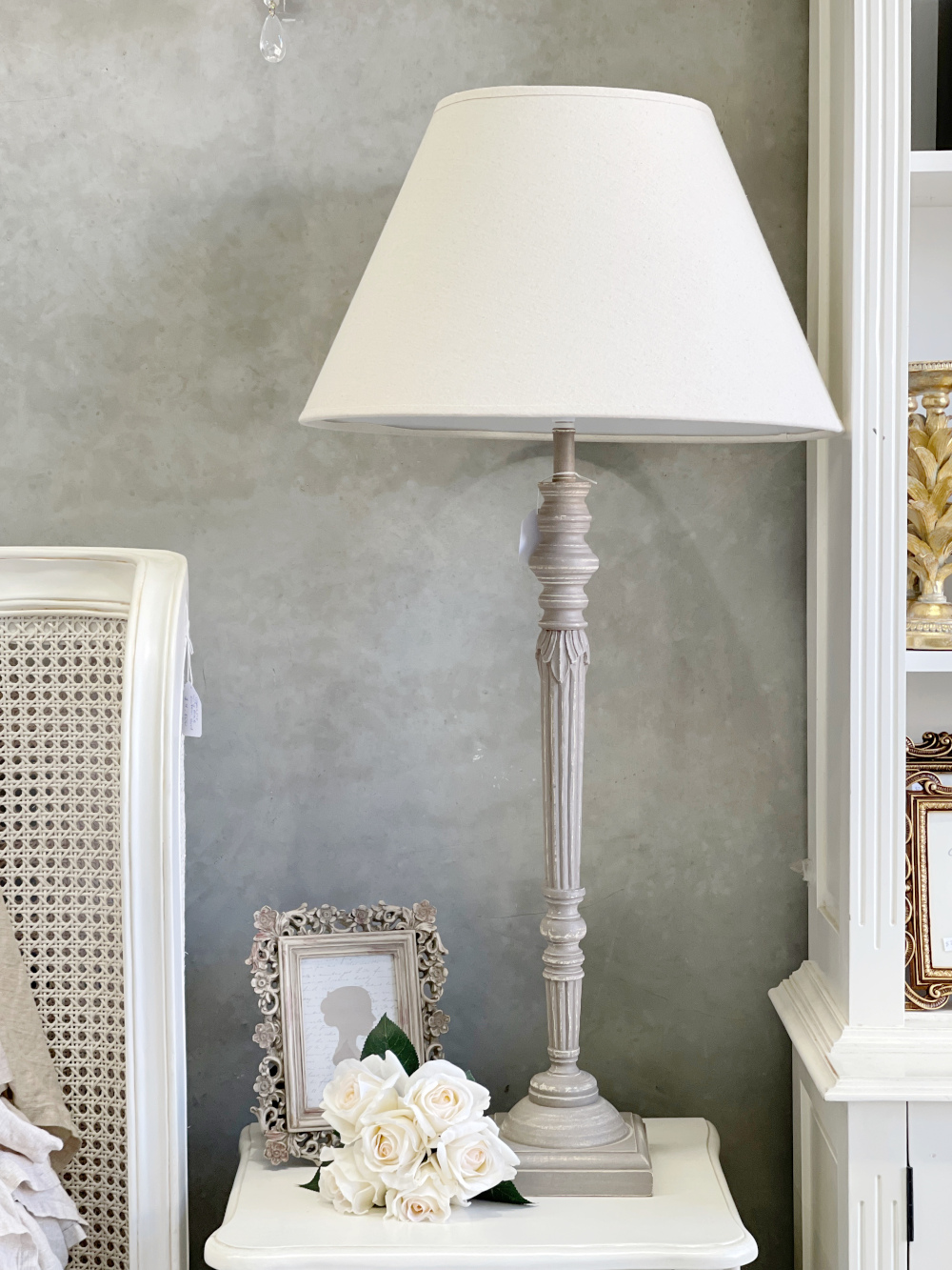 Havana Shabby Chic Table Lamp, French Provincial Table Lamps
