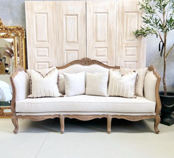 Rosalie French Oak Sofa