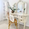 Rosen Antique White Provincial Dressing Table