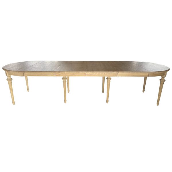 Addison Extendable Dining Table Weathered Oak - Image 3