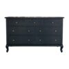 Adele Wide Dresser Black Oak Drifted