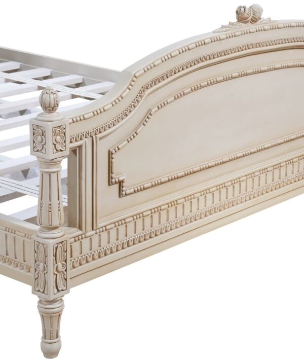 Emilia Tranquil Taupe Carved Bed - Image 3
