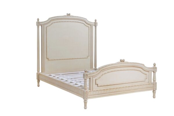 Emilia Tranquil Taupe Carved Bed - Image 2