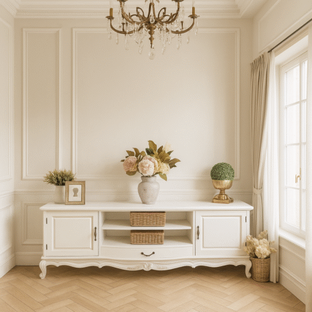 Felicity Farmhouse French Entertainment Unit