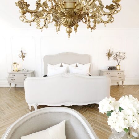French Raissa Upholstered Bed