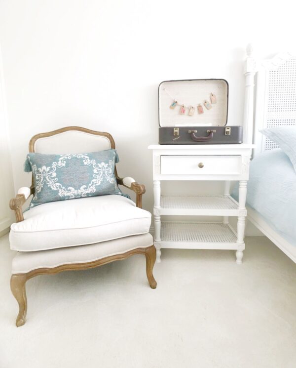 Ibzia Rattan Bedside Table - Image 2