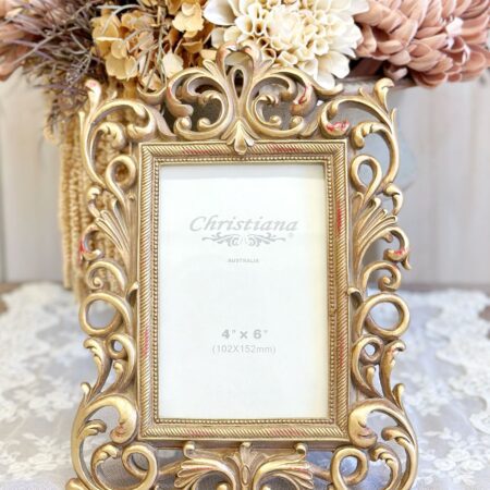 Jacques Antique Gold Photo Frame