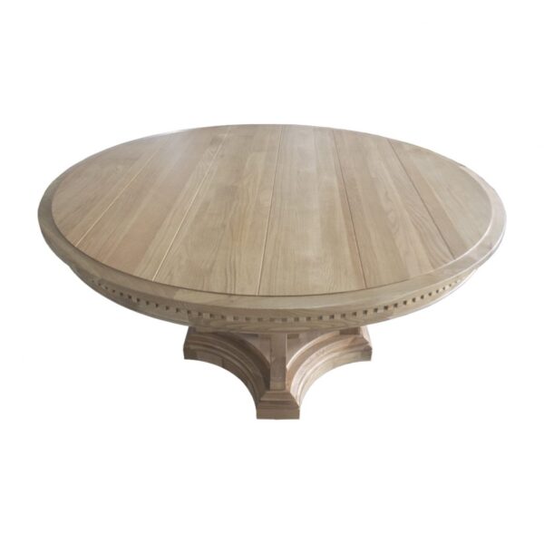 James Round Dining Table Natural Oak - Image 2
