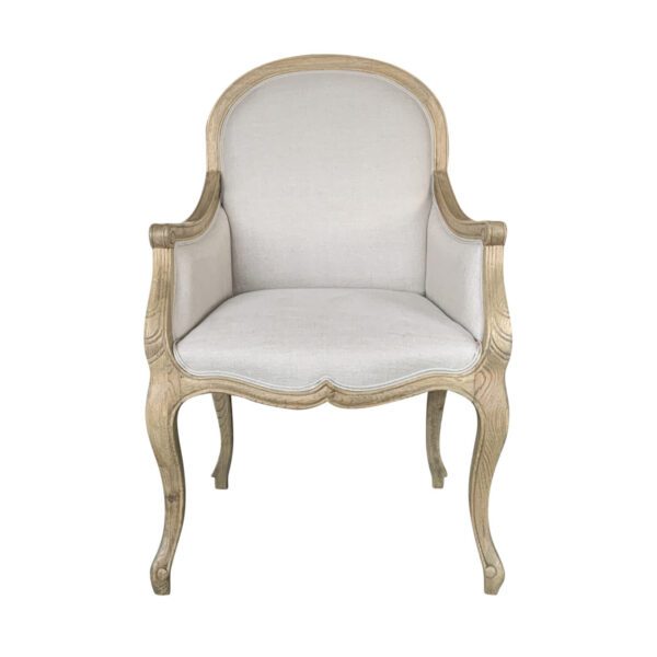 Jessica Weathered Oak Armchair