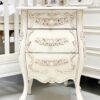 Joutel Antique Cream French Bedside Table