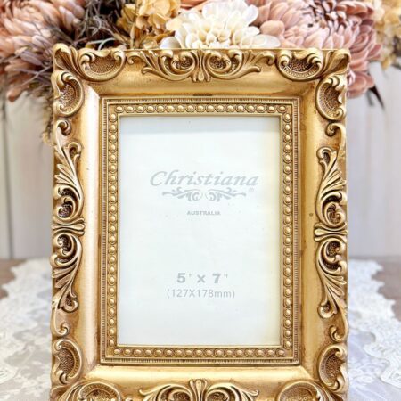 Maely Antique Gold Photo Frame