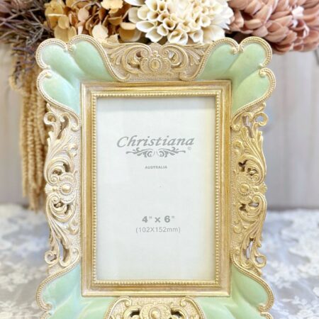 Marianne Gold and Sage Photo Frame