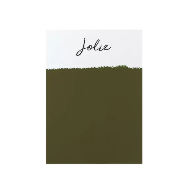 Olive Green Jolie Chalk Paint - Image 4