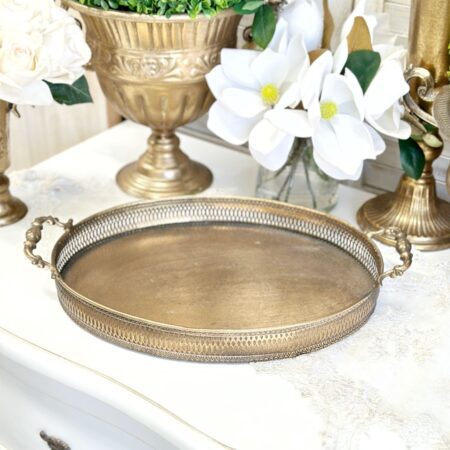 Rond Oval Rustic Tray