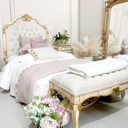 Valentin Eloquence Low Footboard Luxury Tufted Bed