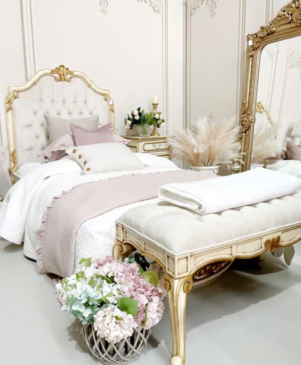 Valentin Eloquence Low Footboard Luxury Tufted Bed