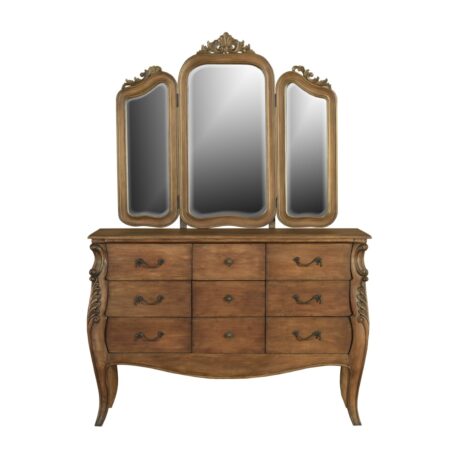 Andrea French Country Mirror Dresser