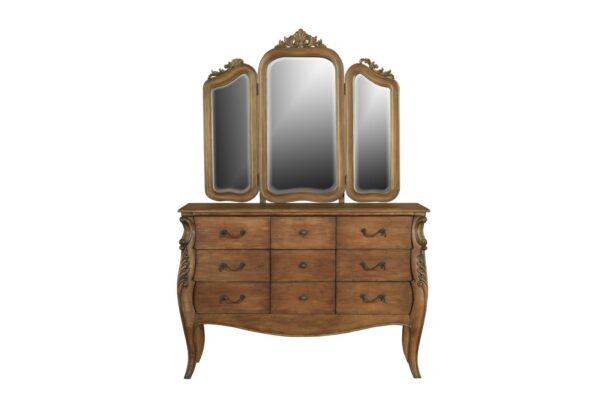 Andrea French Country Mirror Dresser