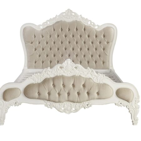 Bianca Diamond Tufted French Bed