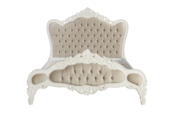 Bianca Diamond Tufted French Bed