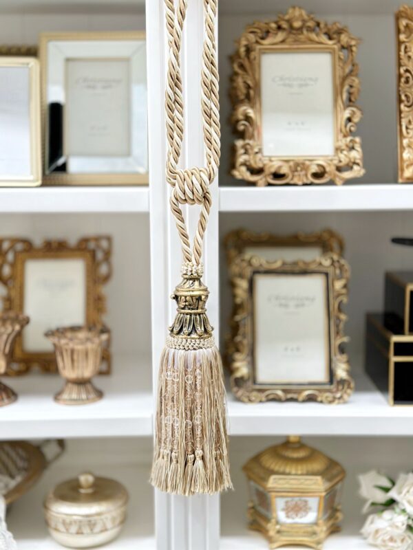 Mocha Curtain Tie Backs Tassel