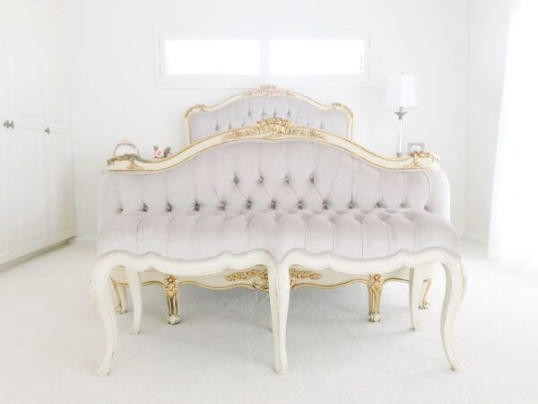 Sophia Tufted Upholstered Luxury French Bed