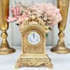 Vintage Gold Mantel Clock