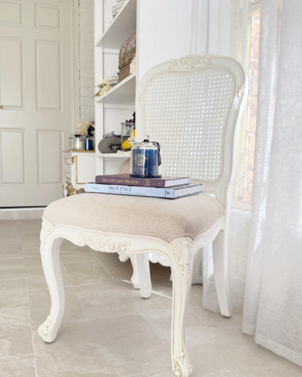 Anna Cane Back French Provincial Chair