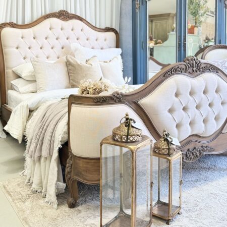 Elysee Tufted French Bed
