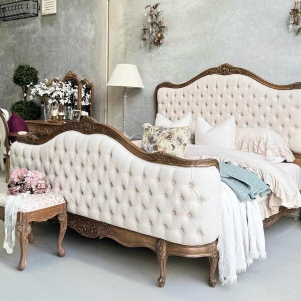 Alice-Diamond-Tufted-Farmhouse-Antique-Brown-French-Bed