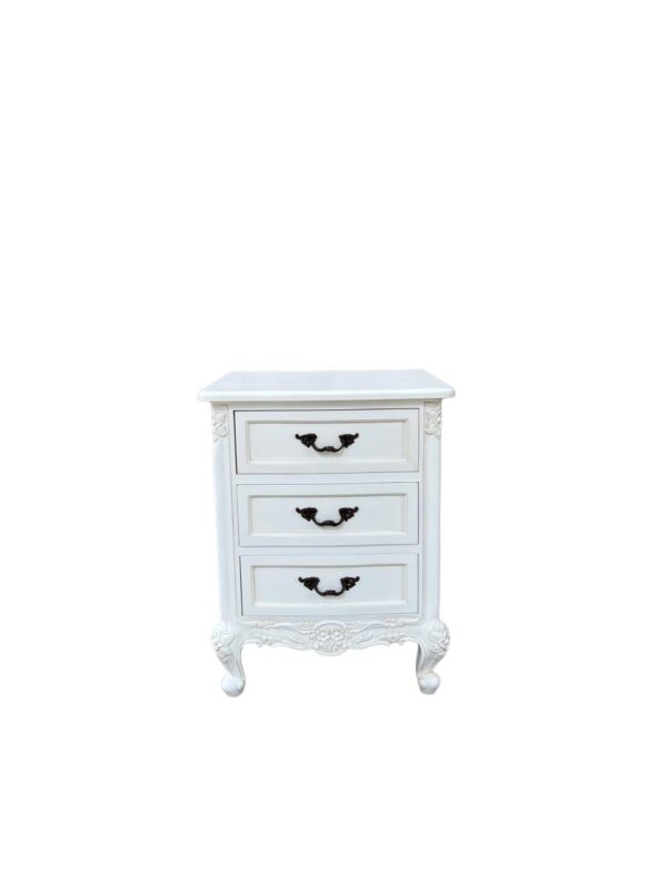 Le Foret White Bedside Table - Image 5