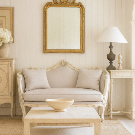 French Settee Sofa Louis