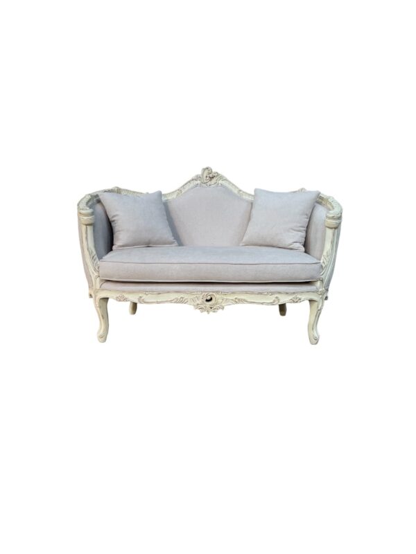 French Settee Sofa Louis - Image 2
