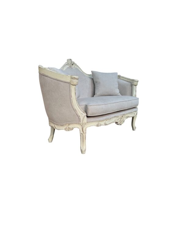 French Settee Sofa Louis - Image 3