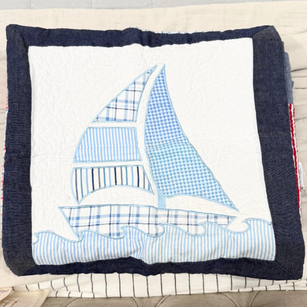 Nautical-Themed Pillowcase