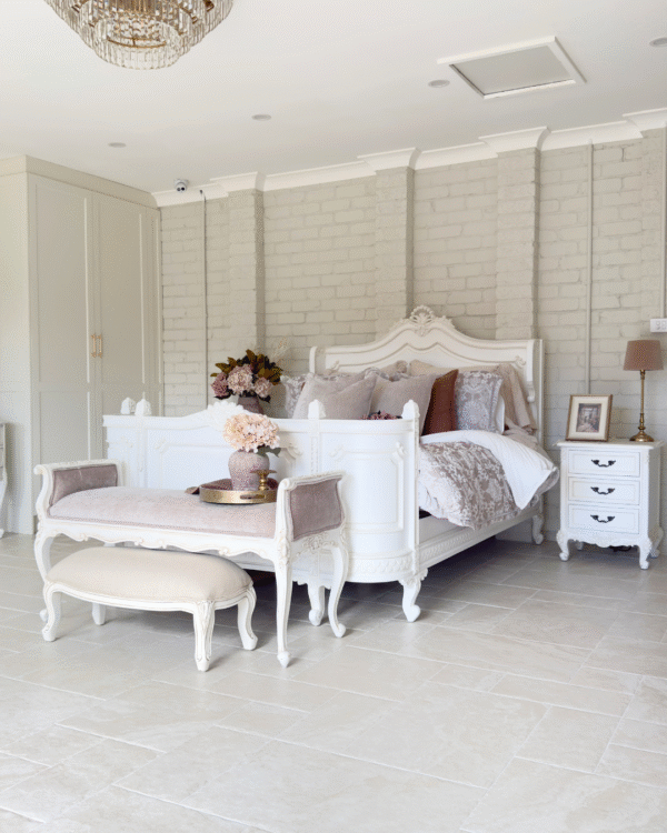 Charlotte White Carved French Provincial Bed2
