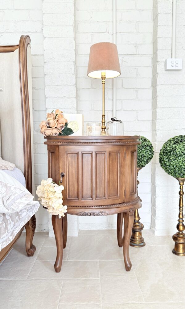 Coquette Rustic Brown Table - Image 3