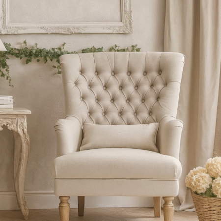 Bayside Hamptons Buttoned Armchair