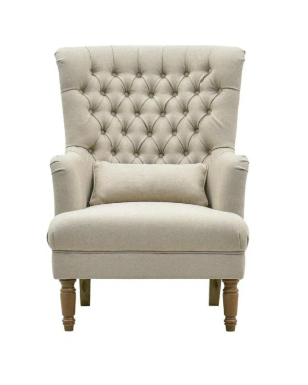 Bayside Hamptons Buttoned Armchair - Image 2