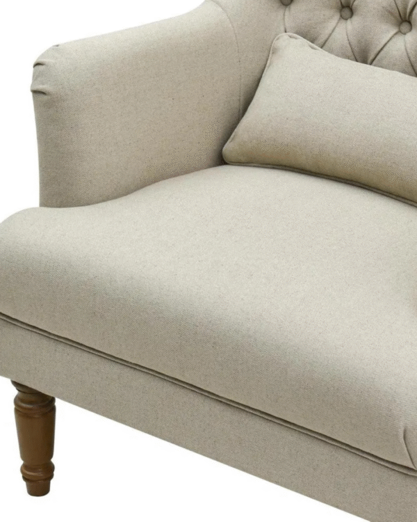 Bayside Hamptons Buttoned Armchair - Image 4