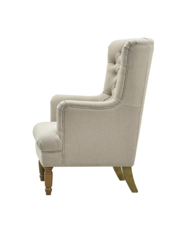 Bayside Hamptons Buttoned Armchair - Image 5
