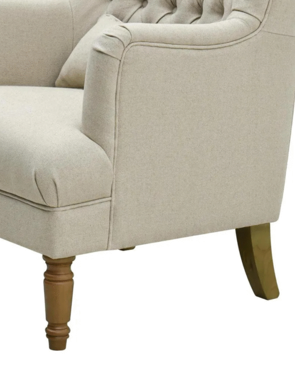 Bayside Hamptons Buttoned Armchair - Image 7