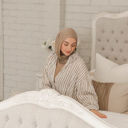 Alice French Provincial Bed in antique white with carved timber detailing and a button-tufted headboard and footboard