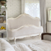 Belle Antique White French Bedroom Suite