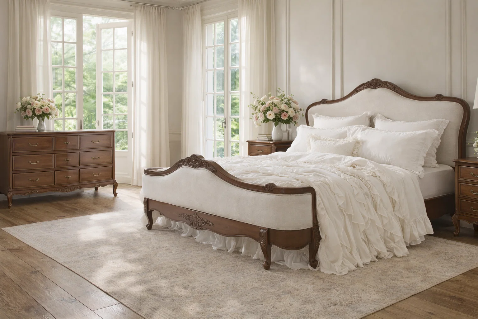 heritage-brown-french-provincial-bedroom