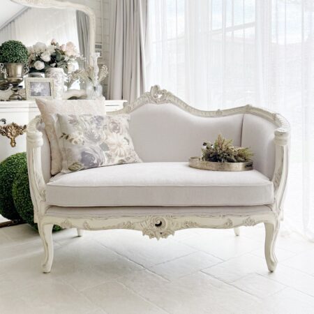 juliet-french-provincial-settee-antique-white-front-view.1