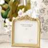 Floral Antique Gold French Provincial Photo Frame