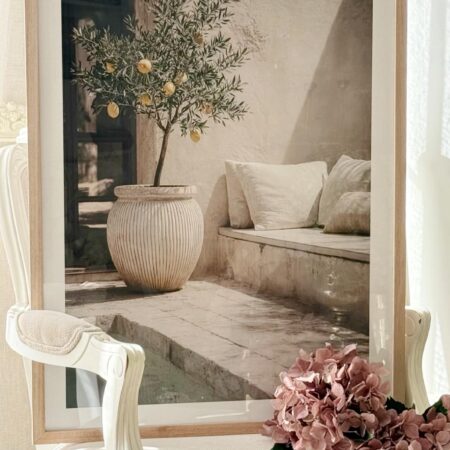Mediterranean Olive Tree Wall Art
